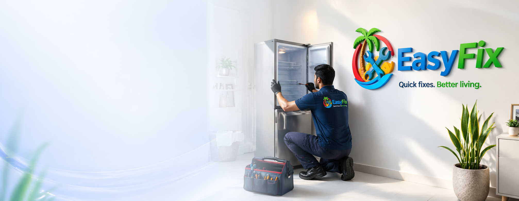 EasyFix handyman services banner in Greater Male Area