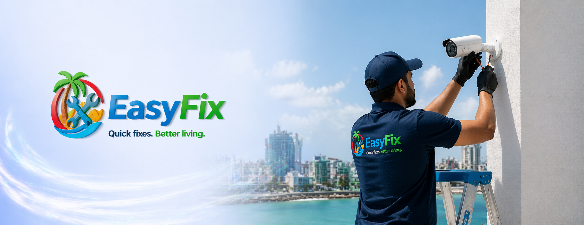 EasyFix home service banner in Maldives